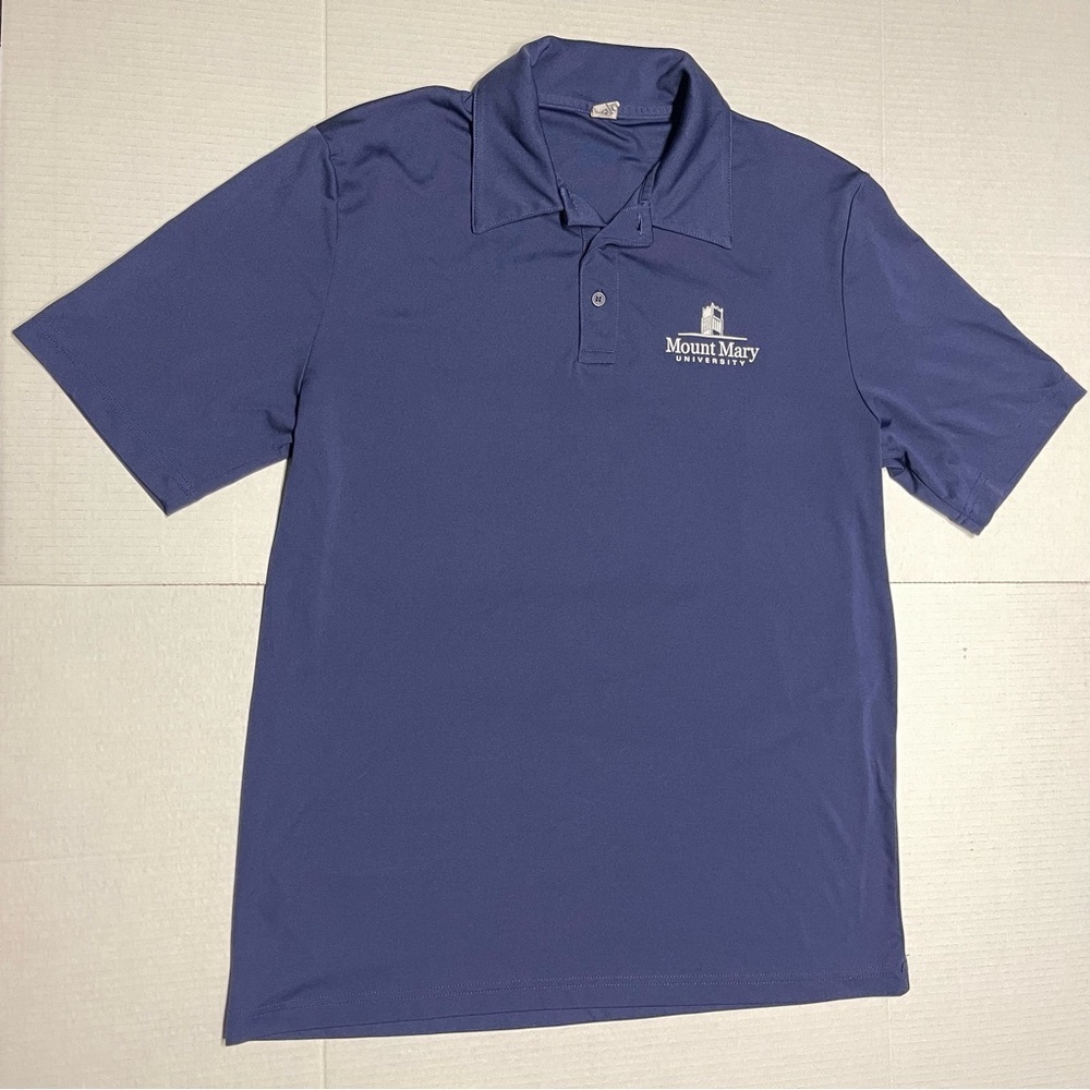 ALO Yoga Deep Mount Mary Branded Polo Shirt